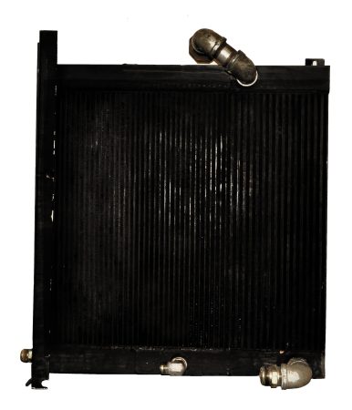 Large black oil cooler